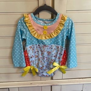 Baby girl fall romper. New boutique item
